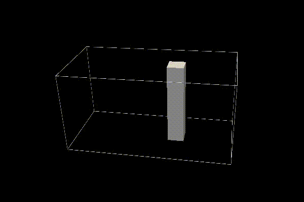 Video with the magnitude of the velocity field produced with Paraview using VTK files generated by Reef3D